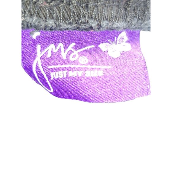 Just My Size Womens 3X Black Cotton Stretch Pull On Capri Pants Comfort Waist - Picture 7 of 7